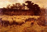 Cornelis Van Leemputten Canvas Paintings - Return of the Flock
